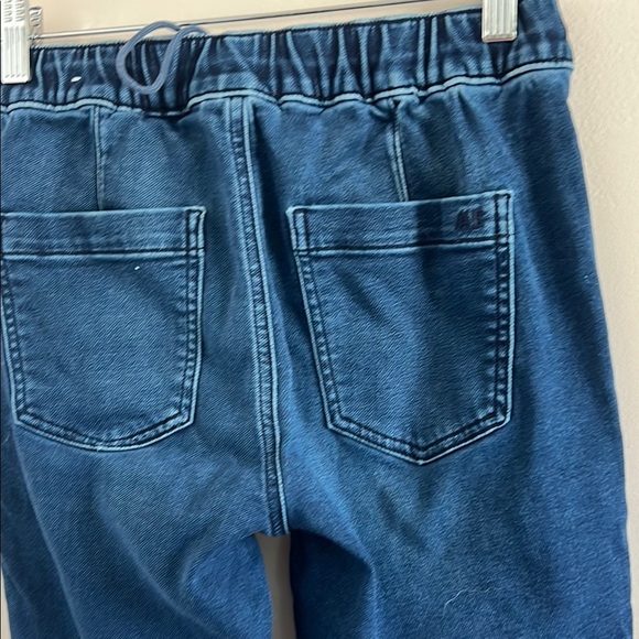 American Eagle Blue Denim Joggers - Picture 6 of 7